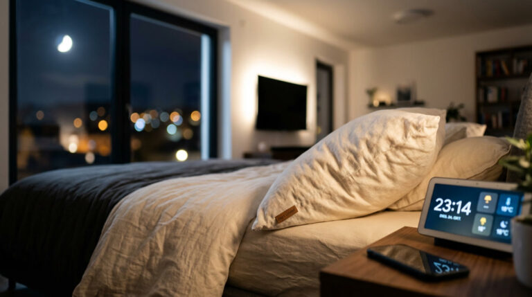 Tado Thermostat Test – Smarter Schlafzimmer Closeup